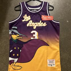 Darkwing Duck Lakers Jersey Medium