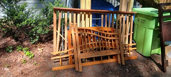 FREE ON CURB:  Convertible Daybed