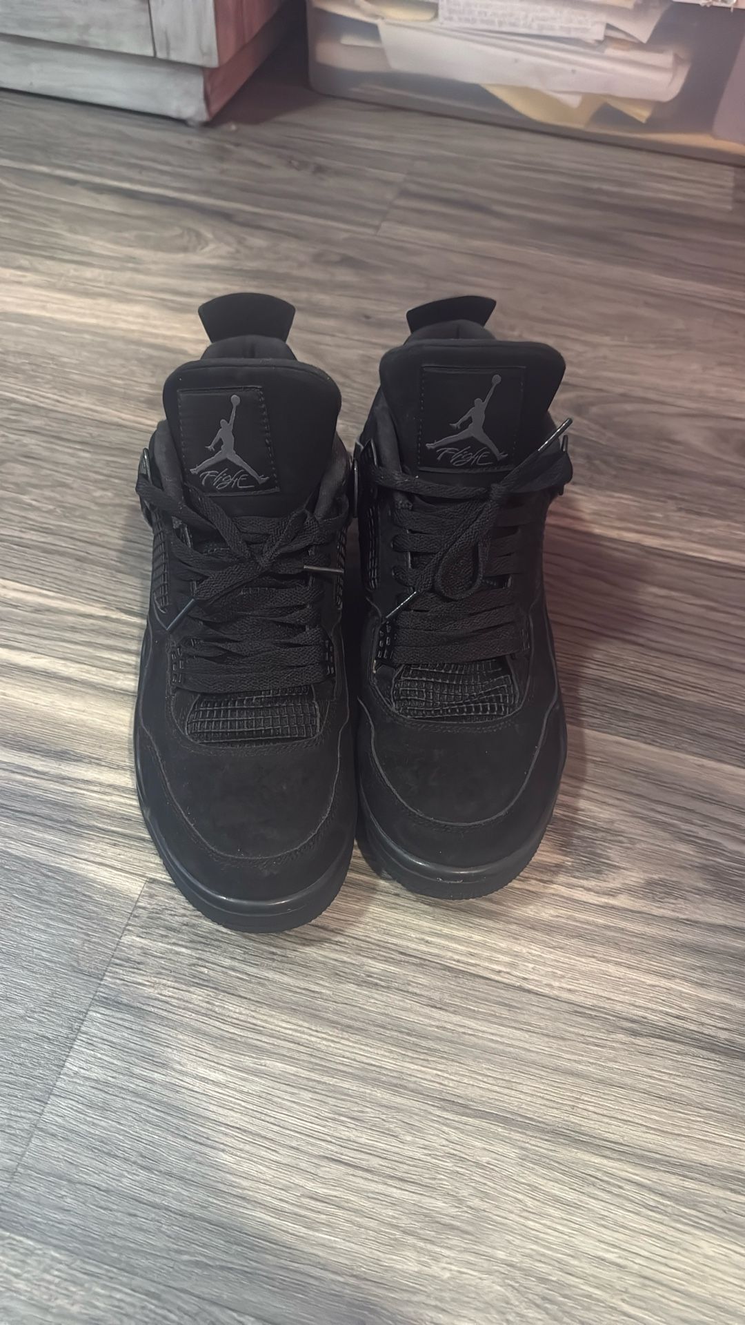 Air Jordan 4 Retro “black Cat” Men’s Size 10.5