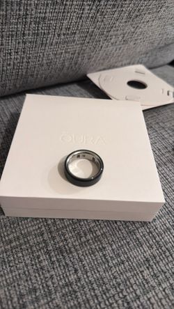 Oura Ring Gen 4 Black Size 12