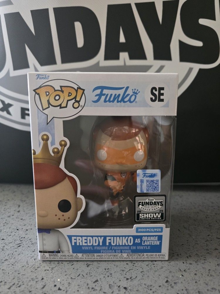 Freddy Funko As Orange Lantern (Show)