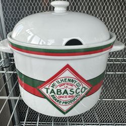 Vintage Tabasco Crockpot 