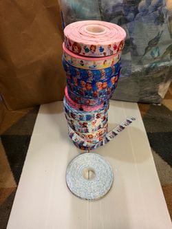 1” Frozen Elsa Anna Ribbon and 5/8 FOE elastic
