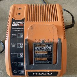 RIDGID Rapid Max Battery Charger 