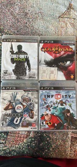 PS3 Games Lot of 4