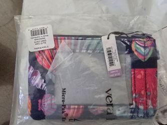 Vera Bradley Zip ID Case Seashell-ebrate