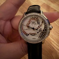 Sophie & Freda Monaco Women's Leather Watch