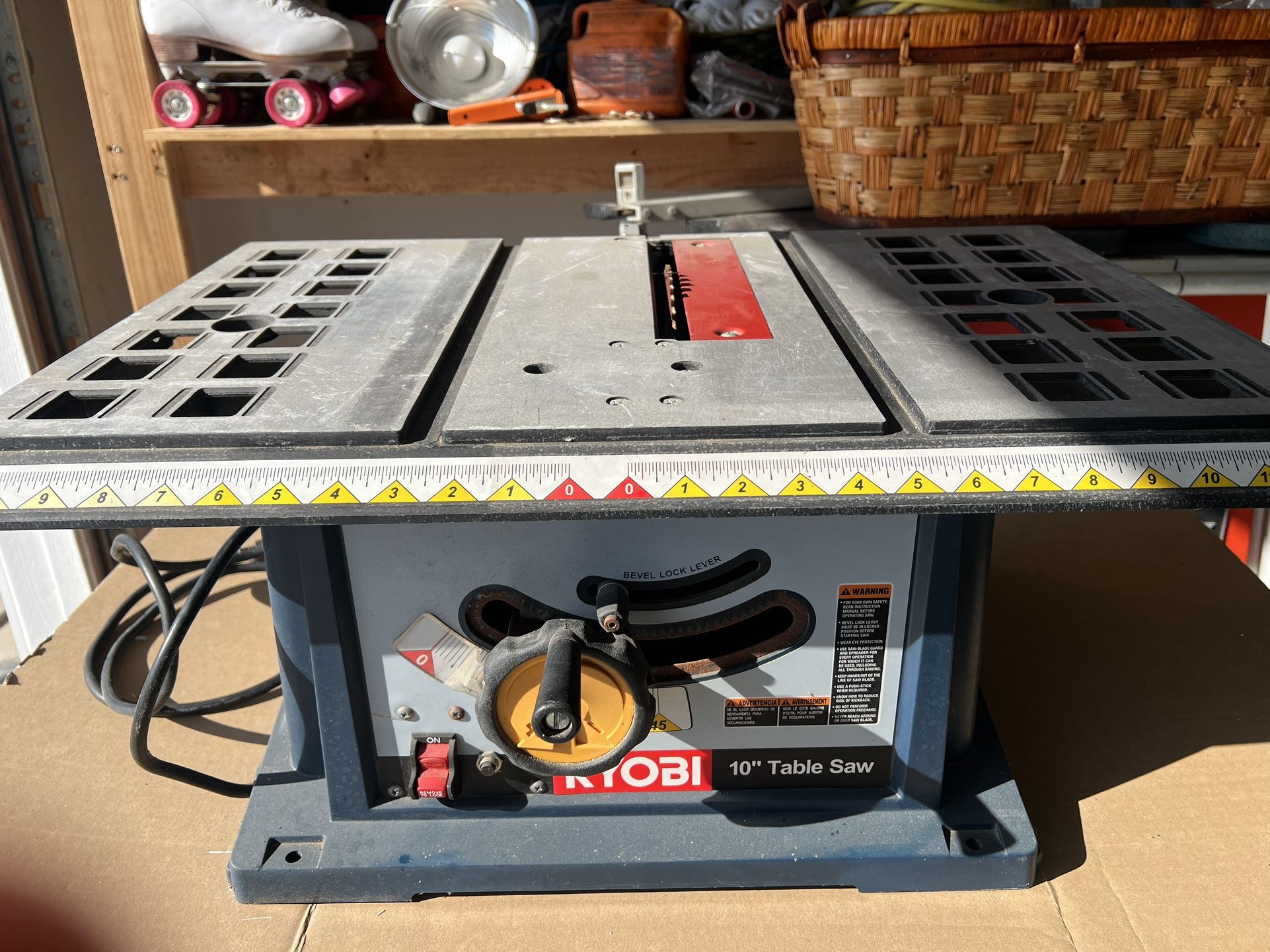 10” Table Saw