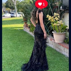 black prom/party dress!