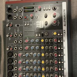 Allen & Heath ZED-10FX 6-Channel USB Mixer with Effects