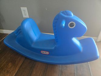 Little Tikes Blue Rocking Horse