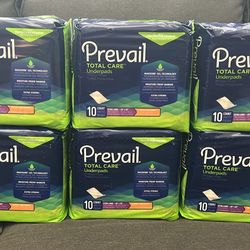 Prevail Underpads $5 Each