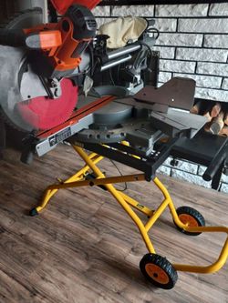 Ridgid Sliding Miter Saw 12in Almost New