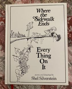 Falling Up, Where the Sidewalk Ends, Everything On It Shel Silverstein Book Bundle