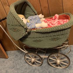 Antique baby carriage