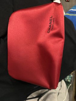 Red Chanel Parfums Bag