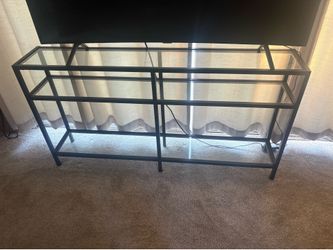 Glass Tv stand and center table