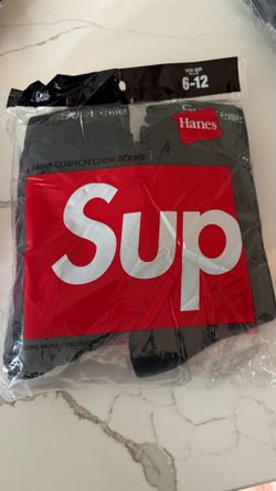 Black supreme socks