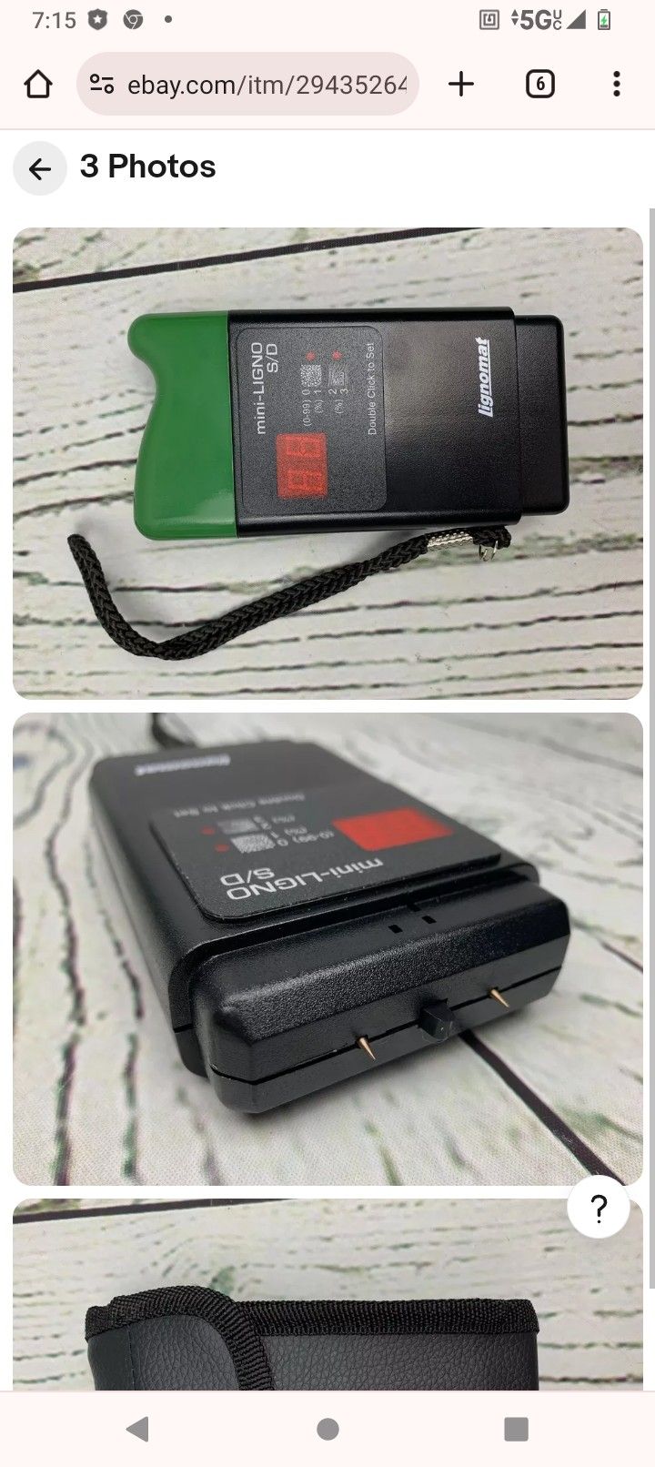 Lignomat Moisture Meter