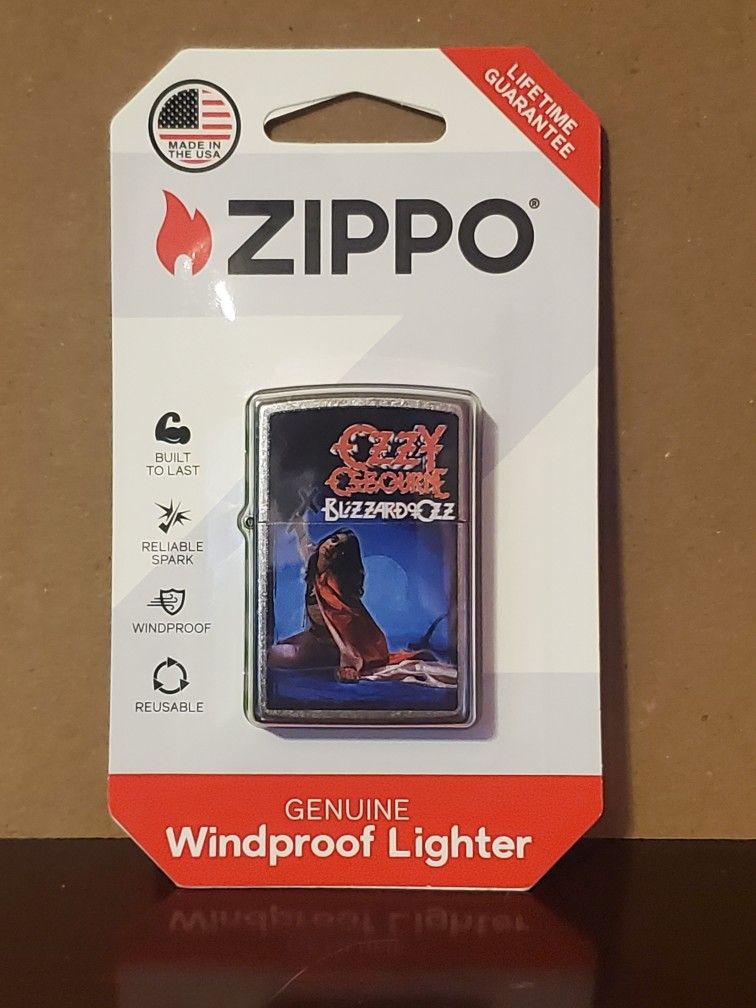 Limited Edition Ozzy Osbourne Blizzard of Ozz Zippo Ligher Brand New