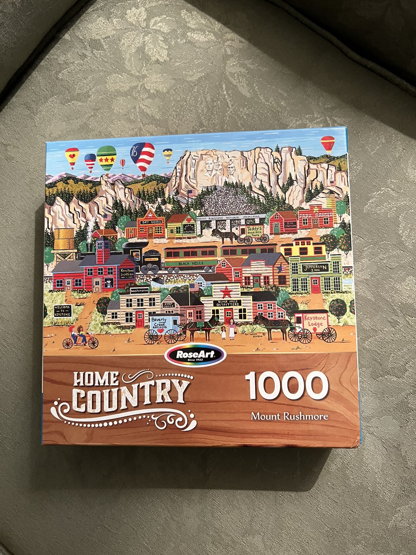 Mount Rushmore Puzzle