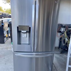 LG refrigerator counter depth stainless steel