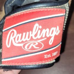 Rawlings RHT D1200DB  Premium Series 12"  All Leather Right Hand Throw Baseball Glove Mitt