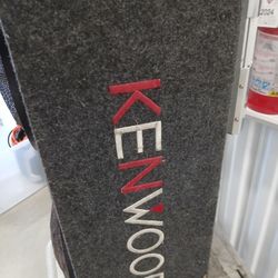 The Kenwood Excelon 12" subwoofer.