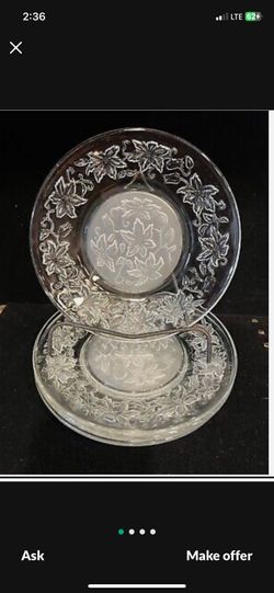 Princess House Fantasia Dinner Plates