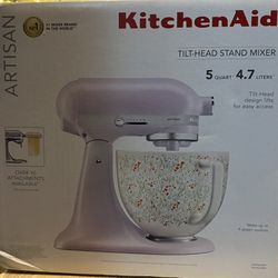 Artisan Kitchenaid Stand Mixer 