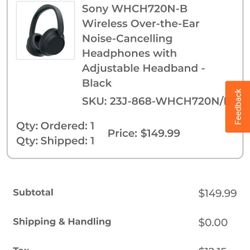 Sony Headphones 