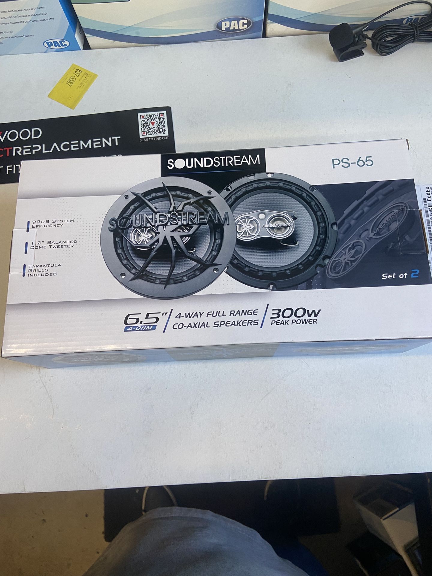 SoundStream PS-65 6.5” Inches 4-way Full Range