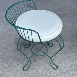 Vintage Vanity Stool Chair