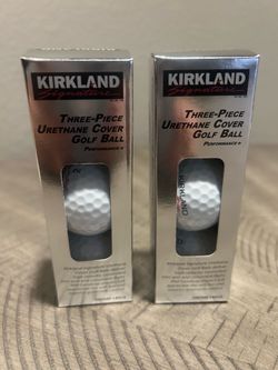 Kirkland Signature Performance+ Three-Piece Urethane Cover Golf Balls - 2 Sleeves (6 Balls Total) Brand New
