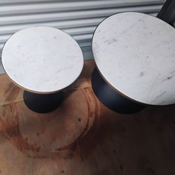 Tov Marble Cocktail And Side Table