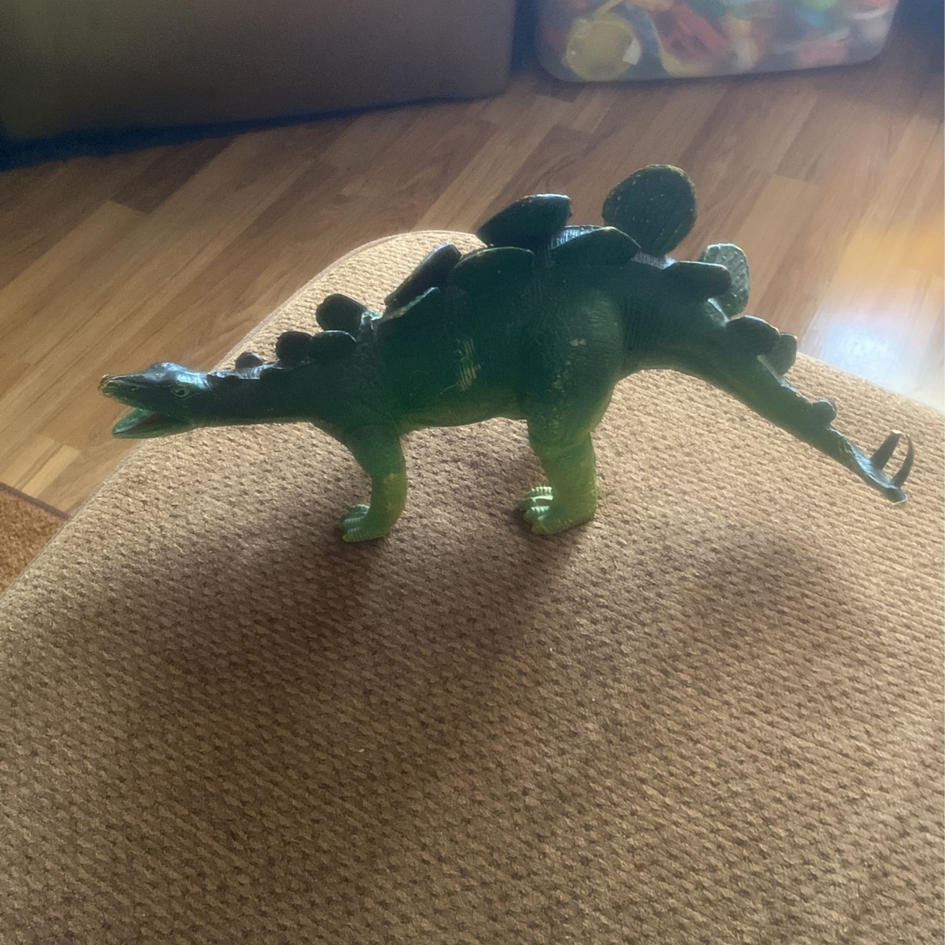 Vintage Dor Mei 1986 Dinosaur Stegosaurus Figure 6" Tall 15" Long Dino Toy