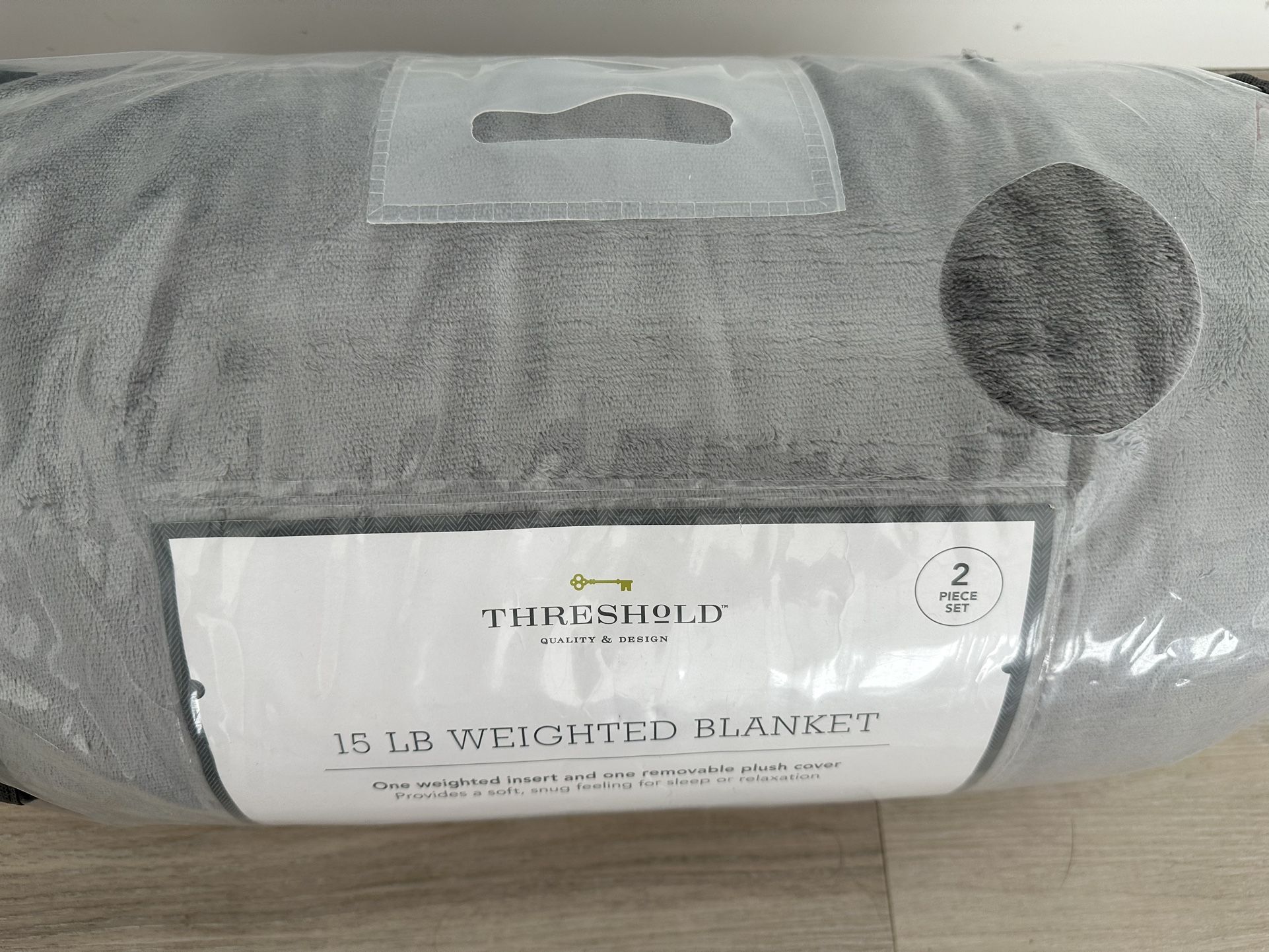 NEW Threshold 15lb Weighted Blanket for Sale in Chino Hills, CA OfferUp