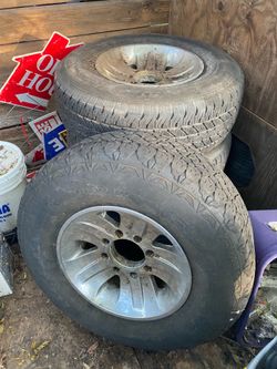 Heavy Duty 8 lug wheels