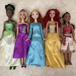 Disney Princess Barbie Dolls