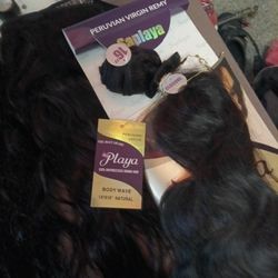 Human Hair Extensions Weft Loose