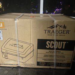 Brand New Traeger Scout Grill