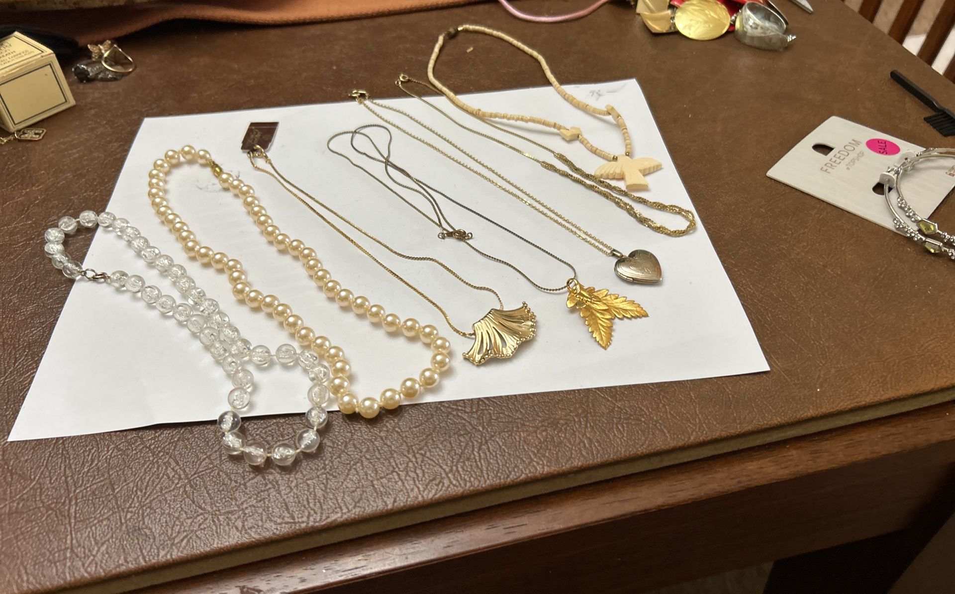 Assorted Necklaces-$1 Each, $5 For All