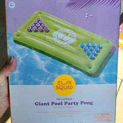 Giant Pool Party Pong
