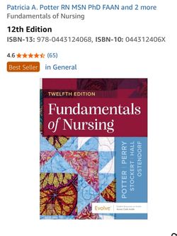 Fundamentals of Nursing 12th Edition Textbook