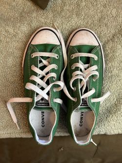 Dark Green Converse Size 3