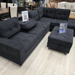 Sectional Sofa Couch 