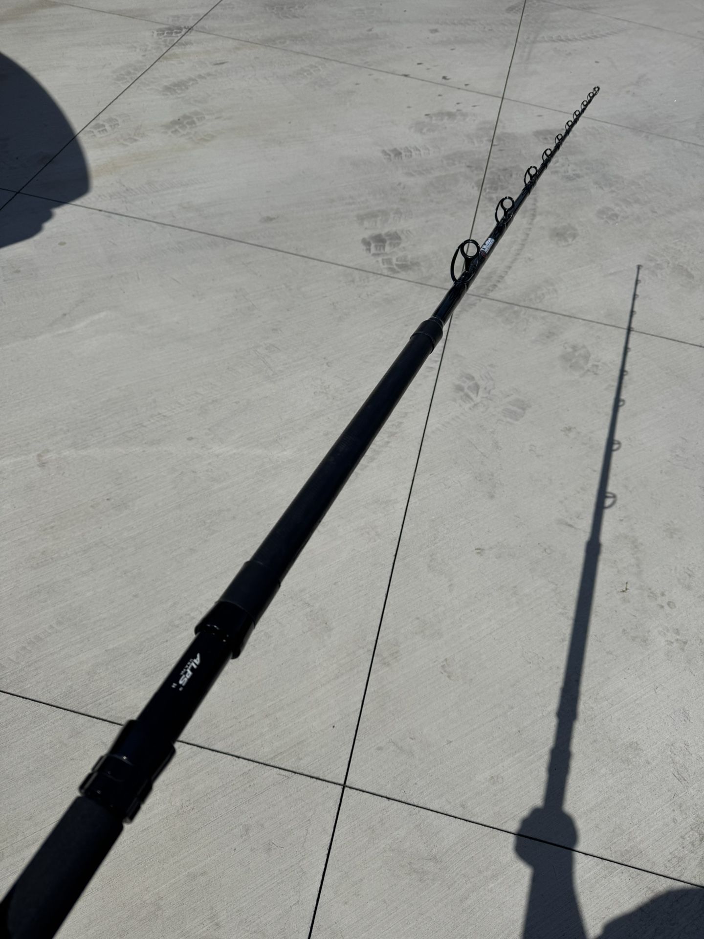 Fishing Rod Rail Rod