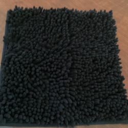 RV Shower Bath Mat Small Black Motorhome Fifth Wheel Trailer