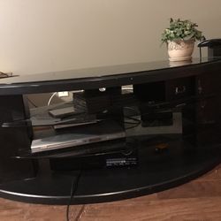 Tv Stand With A/V Shelves