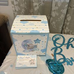 Baby Shower Decor - Elephant/ Little Peanut 